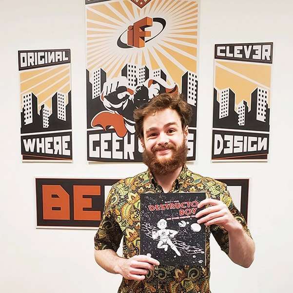 Art Book Contest Blake Wilde - Destructo Boy